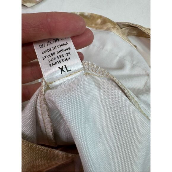 Fashion Nova Mini Skirt Set XL On the Look Out Taupe y2k Camo New Strappy - Picture 15 of 16